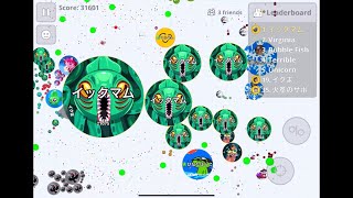 【Agar.io Mobile】狙い食い数押しLive鯖潰し！