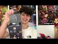 huge fnaf funko and youtooz merch unboxing