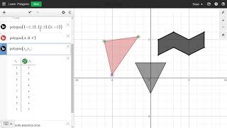 Learn Desmos Polygons