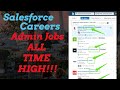 Salesforce Administrator Jobs | ALL TIME HIGH | Lets do some homework!