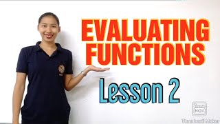 General Mathematics: Module 2: Evaluating Functions