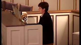 Toccata from Dieu Parmi Nous by Olivier Messiaen play by Organist Marcia Van Oyen