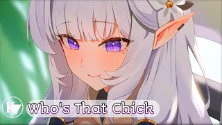 Nightcore - Poylow, New Beat Order, Deiaa - Who's That Chick (lyrics)