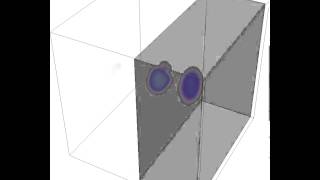 Dirac equation: Klein paradox in three dimensions