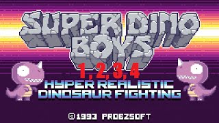 Super Dino Boys 1 to 4 (COMPLETE) (created by Paul Robertson)