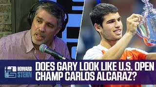 Does Gary Dell’Abate Look Like U.S. Open Champion Carlos Alcaraz?