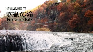 【紅葉】吹割の滝 -Fukiware Falls （群馬県沼田市）