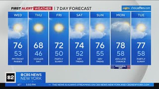 First Alert Weather: CBS2 5 p.m. forecast 05/23/2023