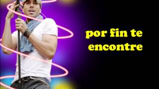 Enrique Iglesias - Finally Found You feat. Sammy Adams (Subtitulada al español)