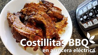 Costillitas BBQ | En la arrocera eléctrica