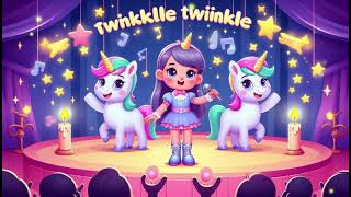 🦄✨ Twinkle Twinkle Unicorn Star | @BabyShark-KidsAlotsofSongs | Magical Unicorn Bedtime Song