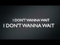 Julian Camarena - I Don't Wanna Wait [Lyric video]