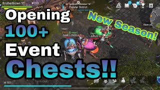 Frostborn | Opening 100+ Season Chests!