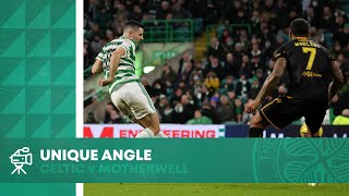 🎥 UNIQUE ANGLE: Celtic 1-0 Motherwell | Rogic rounds off magic free-kick!