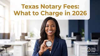 Texas Notary Fees 2026: Complete Guide to New Laws & Maximum Fees (SB 693)