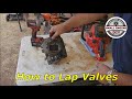 How to Lap the Valves on you Lawnmower