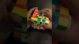 Scrambling 9x9 Rubik's Cube "ASMR" #shorts