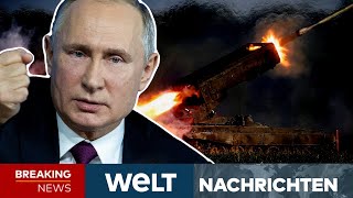 UKRAINE-KRIEG: "Maximale Kampfkraft der Russen!" Putin plant neuen Großangriff | WELT Newsstream