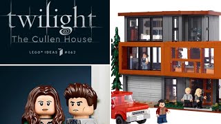 1st February new Lego Ideas set 21354 Twilight The Cullen House + a brief history of Vampires