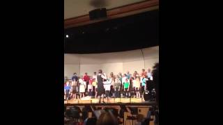 Chris 4th grade concert- Hopewell