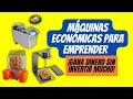 MÁQUINAS ECONÓMICAS para emprender 🥇 | ¡GANA DINERO sin invertir mucho! 📈💰