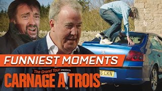 The Funniest Moments from Carnage A Trois 🇫🇷 | The Grand Tour