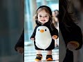 adorable baby in penguin fashion 👶🐧