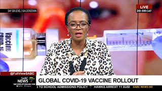 A look at global COVID-19 vaccination rollout with Sophie Mokoena