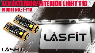 LASFIT L-T10 LED Bulbs Fit License Plate Trunk Cargo Interior Dome Map Door Lights