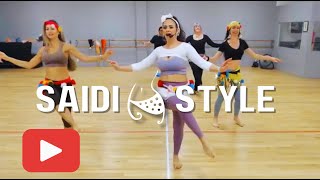 MAGIC of SAIDI: Egyptian Folkloric Belly Dance Class 💃🏽