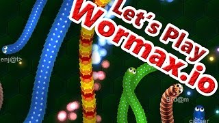 Let's Play: Wormax.io (some tense moments right there!)