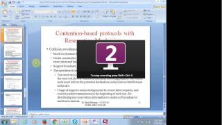 Contention based reservation protocols CATA HRMA SRMA