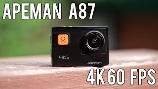 Apeman A87 Action Camera - 4K 60FPS | GO PRO KILLER?