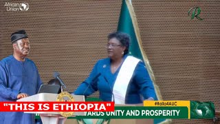 Listen to what Barbados prime minister  Mia Amor Mottley told AUC Candidates face to face in Addis!🔥