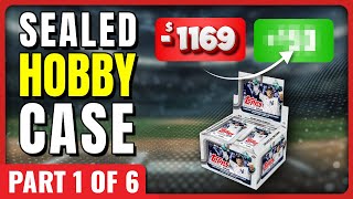 🚨FULL CASE PROFIT CHALLENGE 🚨 BIG ROOKIE AUTO!! 2025 TOPPS SERIES 1 JUMBO HOBBY CASE PART 1 OF 6