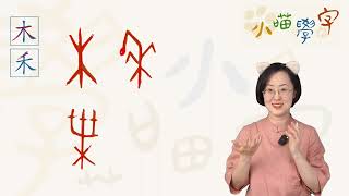 小喵学字 象形字（03植物）