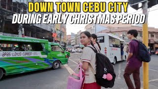 Christmas season Philippines| Downton cebu city bustling and vibrant during festive season.