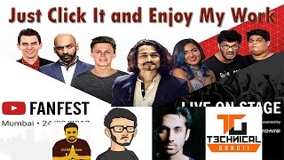 Youtube Fanfest creator camp India 2017 Tickets|YTFF2017| BB Ki Vines | CarryMinati |Mumbiker Nikhil