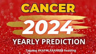 FOCUS SA SARILI, PAMILYA AT SOBRANG BUSY NA 2024 ♋️ CANCER 2024 YEARLY GENERAL TAGALOG #KAPALARAN888
