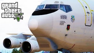 GTA 5 SP #28 - Boeing E3 Sentry AWACS Mod