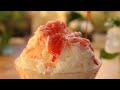 ふわふわ☆かき氷の作り方・簡単レシピ【おうちカフェ】 Fluffy shaved ice Recipes｜Coris cooking