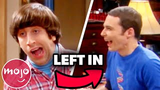 Top 10 Times The Big Bang Theory Cast Couldn't Keep a Straight Face