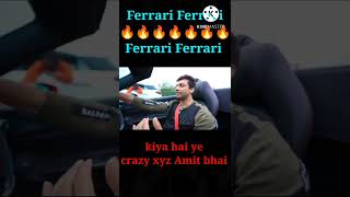 Ferrari vs Lamborghini super car india @CrazyXYZ Amit bhai #short #shortsfeed 😀😍🥰