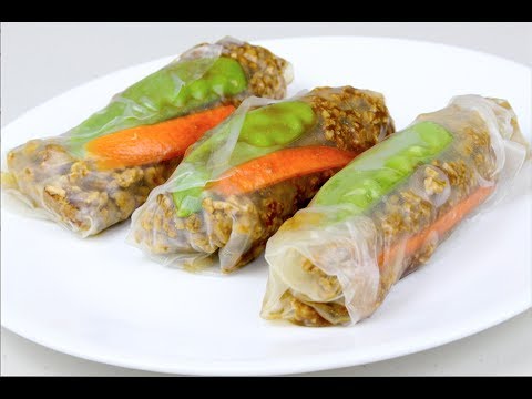 Chicken in Rice Paper Rolls Chicken in Rice Paper Rolls