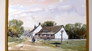 Lets try a pen and wash with Alan