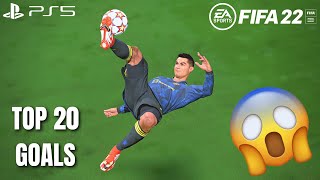 FIFA 22 - TOP 20 GOALS #3 | 4K