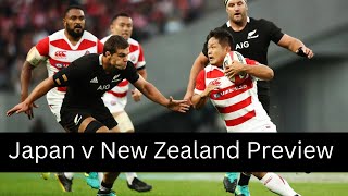 Japan v New Zealand Rugby Preview
