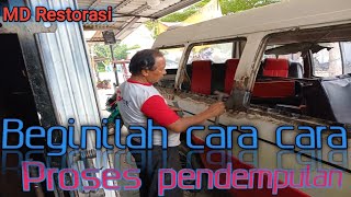 MD Restorasi 1124 Beginilah cara cara proses pendempulan