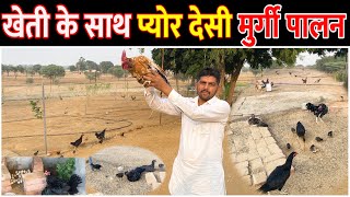 सबसे टेस्टी मुर्गी का फार्म || Pure Desi Murgi Farm || Desi Poultry Farming