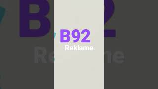 b92 shorts reklame